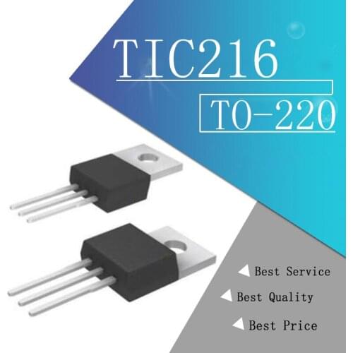10PCS TIC216 6A/400V TO-220 integrated circuit