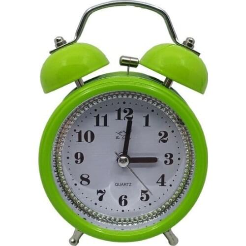 Jetfast Round Colorful Table clock desk clock relogio de mesa настольные часы reloj de escritorio