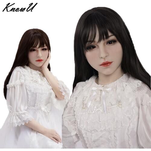 KnowU Permanent Makeup FemaleMask Crossdresser Silicone Headgear Transgender Cosplay DMS