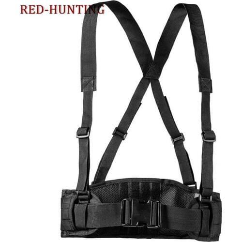 Adjustable Soft Padded Belt Mens Army Special Tactical Molle belt Convenient combat Waist Support