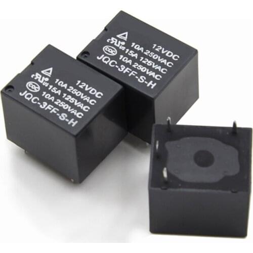 5pcs T73 Relay Dc24v/12V/9V/JQC-3FF-S-Z /4 Feet/5 Feet Small Electromagnetic Relays