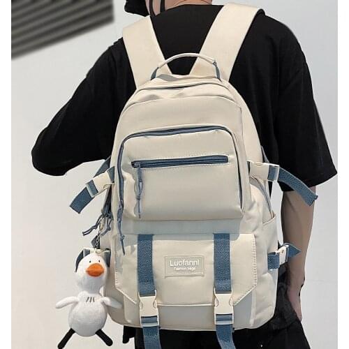 Girl Kawaii Laptop Student Backpack Cool Women High Capacity Bag Female Cute College School Backpack Fashion Book Ladies Bag New