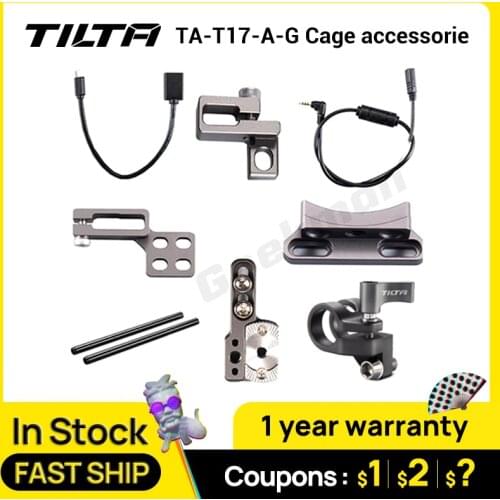 Tilta TA-T17-A-G Cage accessorie Single Rod Holder HDMI-compatible Clamp Attachment Run/Stop Cable to Micro CAGE