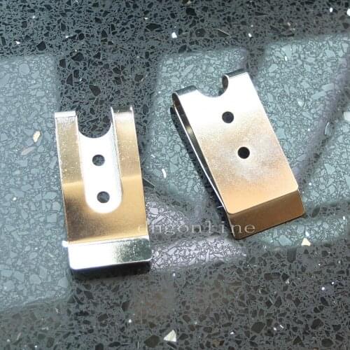 25 Pcs 54x25mm Belt Holster Clip Clasp Spring Hook Buckles Keyring Hardware 2.12"X1"