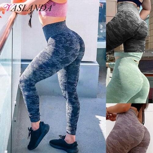 Women Leggings Workout Running Sport Pants High Waist Tummy Control Fitness Legging Gym Scrunch Butt Lifting Booty Tights
