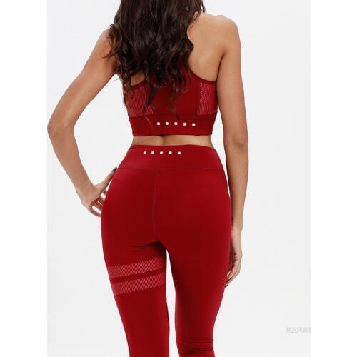 Women 2 Piece Yoga Set Workout Clothes Sports Bra And Leggings Set Energy Seamless Fitness Running Gym Push Up Sportswear