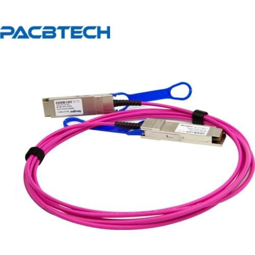 100G QSFP28 OM4 AOC Active Optic Cable Compatible 100G QSFP28 Active Optical Cable