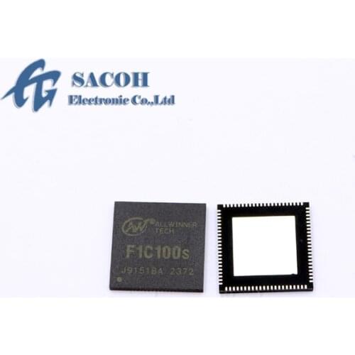 5PCS/lot New OriginaI F1C100S or F1C100A or F1C100 or F1C200S or F1C500S QFN-88 CPU processor