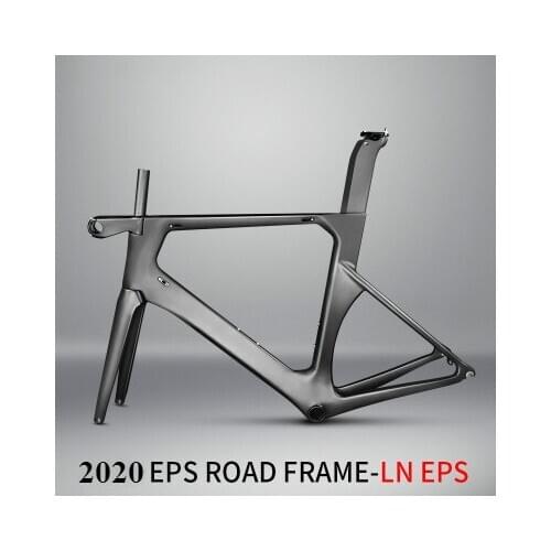 2021 New Carbon Road Bike Frame T1000 Full Carbon Material Ultra-Light Customizable Frameset:Frame+Fork+Headset+Seatpost+Clamp