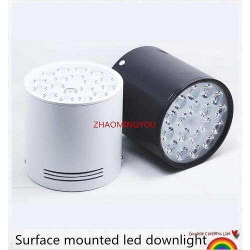 6W 10W 14W 18W 24W 30W 36W Dimmable led spot downlight High Power LED Ceiling Spot Light Kitchen Bathroom LED Downlights