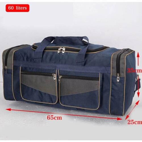 60L 90L Nylon Luggage Gym Bags Outdoor Bag Large Traveling Tas For Women Men Travel Duffle Handbags Sack Gym -40