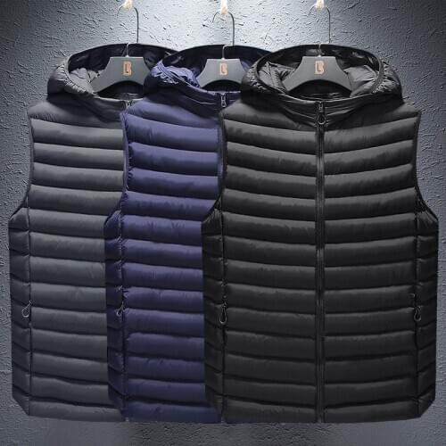 Crocodile Hooded Vests For Men