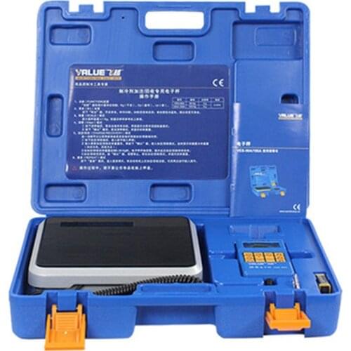 Electronic scale VES-50A precision of the cold media is called quantitative fluorine balance scale refrigeration tools
