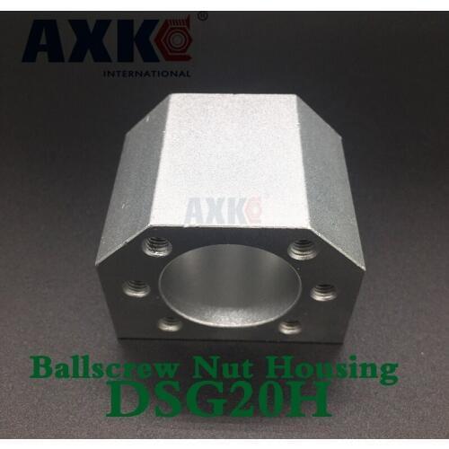 Free Sfu2005 Sfu2010 Ballscrew Nut Housing Aluminum Dsg20h For 2010 2005 20mm Ball Screw Nut Housing Bracket Holder Cnc Parts
