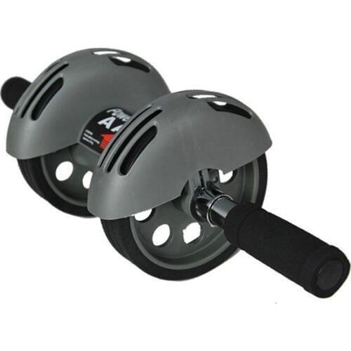 NEW Mute healthy abdominal wheel thin waist abdomen two-wheel mute health abdominal wheel abs wheel sports Ab Rollers