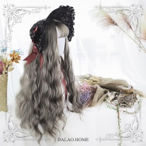 High Quality Sen Department Soft Sister Lolita 70CM+Water Wave Curly Wigs Cosplay Costume Party