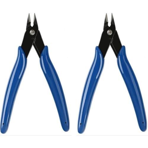 2pcs pliers Multi Functional Tools Electrical Wire Cable Cutters Cutting Side Snips Flush Stainless Steel Nipper Hand tools