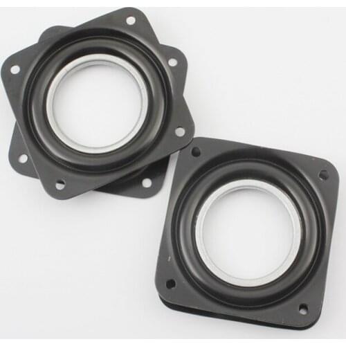 2PCS New Style Lazy Susan Ball Bearing Metal Swivel Plate Rotation 360 Degrees Great For Mechanical Projects Hardware Fitting