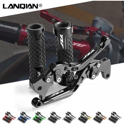 Motorcycle Brake Clutch Levers & Handlebar Grips For Yamaha YZF R1 1999-2018 YZF R3 2015-2019 YZF R6 1999-2018 YZF R25 15-17 R15