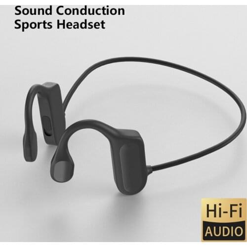 BL09 Sport Wireless Earbuds Bluetooth Earphones Ear Hook Air Bone Conduction Principle Stereo HIFI Headphones With Microphone