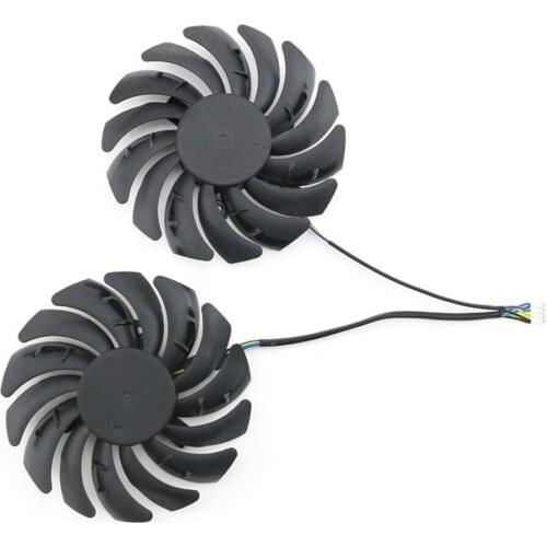 High Quality PLD09210S12HH Graphics Card Cooling Fan Replacement GPU Card Fans for MSI GTX1660ti 1660 1650S GAMING/X Repair Part