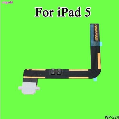 Cltgxdd High Quality Charging Port Flex Cable + USB Dock Connector Charger Repair Parts For iPad 5 iPad Air A1474 / A1475 A1822