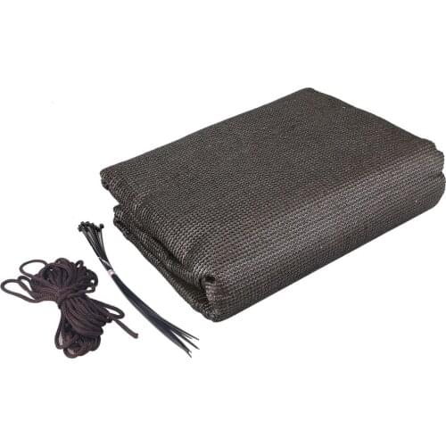 Shade Cloth Net /Fence Privacy Screen Ifenceview UV Protection Awnings Breathable Outdoor Garden Shading Rate 95% Sunscreen