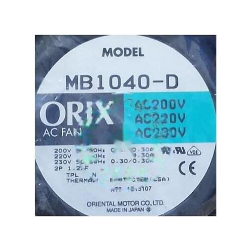 1pc fan new MB1040-D MB1040-D-F1 MB1040-B ORIX200/230V freeship