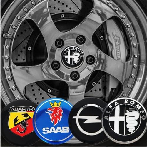 4pcs 56mm 60mm Car Wheel Center Hub Caps Cover Rim Sticker Badge Emblem For Fords Focus 2 3 1 MK2 MK3 MK1 Fusion Accessories