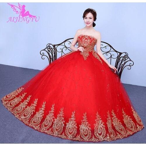 AIJINGYU dresses weddingdress 2021 wedding short bridal dress elegant WK882