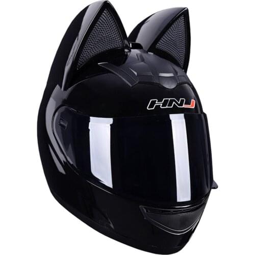 Casco Moto Women Motorcycle Helmet Moto Helmet Full Face Helmet Motorbike Scooter Riding Racing Helmet Cascos Para Moto Black