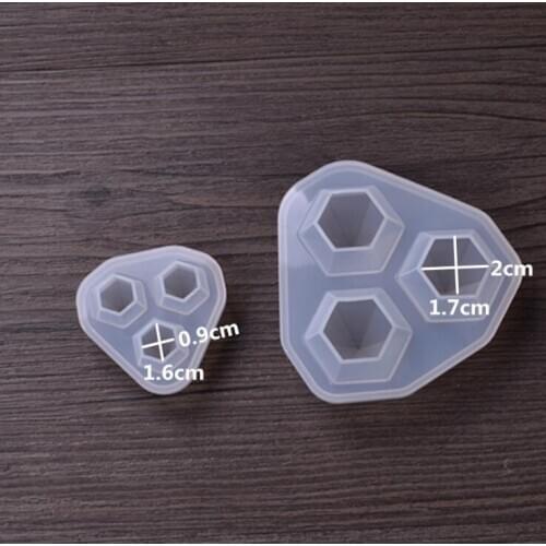 Diy handmade silicone mold pendant diamond mold