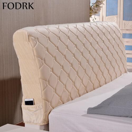 King Bed Head Cover Bedspread Elastic Fitted Sheet Headboard Aesthetic Stretchers Front Panels Home Comfort Bedding Fluffy Plaid