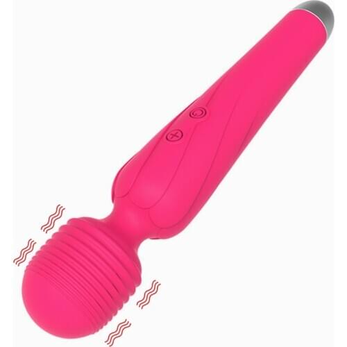 Erotic AV Vibrator Magic Wand Vagina Clitoris Stimulator USB Vibrating Sex Toys For Women G Spot Dildo Masturbator Sexo Shop