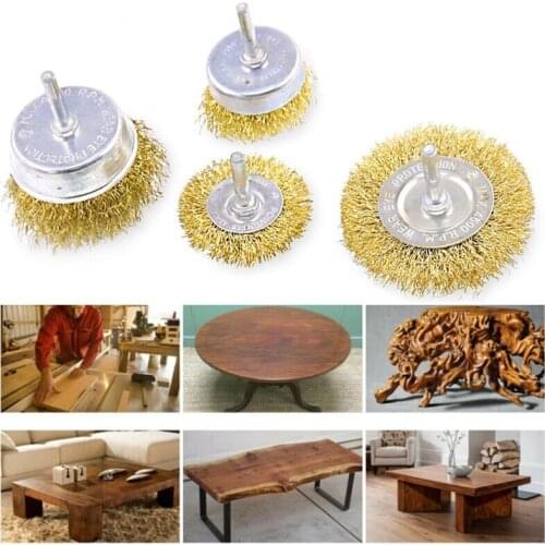 M3GA Wire Brush Wheel Cup Brush Rotary Tools Engraver Grinder Polishing Metal Drill Rotary Tools Engraver Grinder Polishing