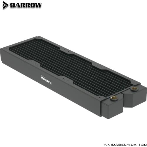 Barrow Copper Radiator 40mm Thickness 12 Circulating Waterways, Suitable For 120mm Fans, Dabel-40a 360