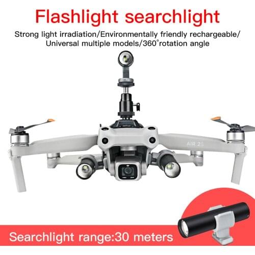 Suitable for DJI Mavic1/2/Air 2 /Air 2S/FIMI X8 SE/AUTEL EVO2 night flight searchlight set drone accessories