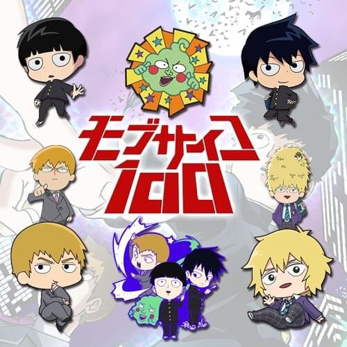 New Anime Mob Psycho 100 Reigen Arataka Kageyama Shigeo Ekubo Acrylic Keychain Keyring Cosplay Gifts