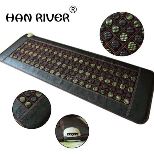 2018 New product! korea heating jade mattress tourmaline mat jade massager Thermal heating Jade massage cushion 50*150CM