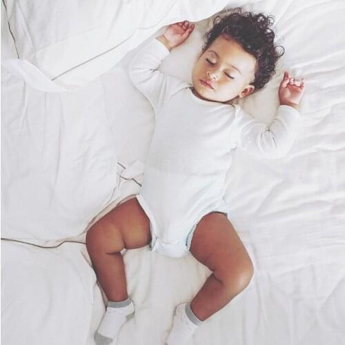 Wholesale Newborn Bodysuit Baby Babies Bebes Clothes Long Sleeve Cotton Printing Infant Clothing 1pcs 0-24 Months