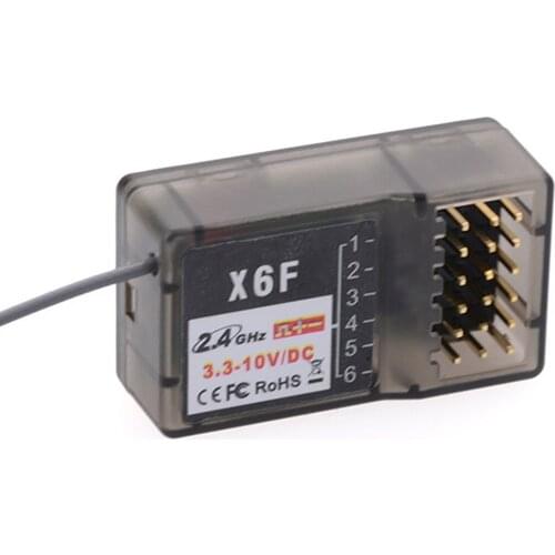 RC Car 6CH 2.4G X6F Receiver for ZD Racing Dumborc surpass Spare Parts