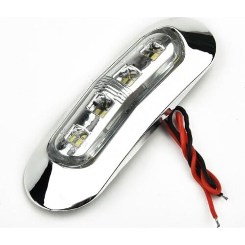 1.5W LED Lights 12V-24V Marine 4x Accessories Boat Cabin Deck Courtesy Lights Waterproof