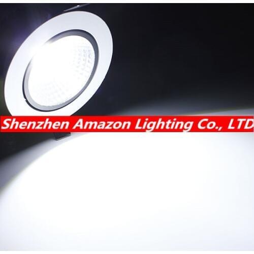 15 Watt COB LED Down Light Recessed Kitchen Bathroom Lamp AC85-265V LED Ceiling light Warm White/Cool White Free shipping