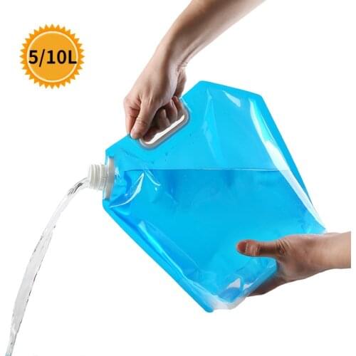 Outdoor Water Bags Foldable portable Drinking Camp Cooking Picnic BBQ Water Container Bag Carrier Car 5L/10L Water Tank