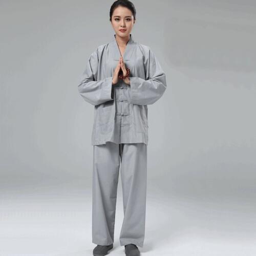 Buddhist monk robes clothing costume shaolin monk clothing buddhist monk clothes uniform meditation clothing TA524