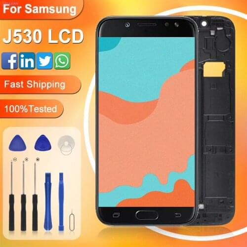 Catteny For Samsung Galaxy J530 LCD Touch Screen Panel Digitizer J5 2017 J5 Pro Display Assembly Free Shipping With Tool