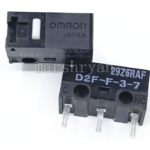2pcs Genuine mouse micro button switch D2FC-F-7N D2FC-FL-NH D2FC-F-K D2F-F D2F-01F-T D2F-F-3-7 without handle