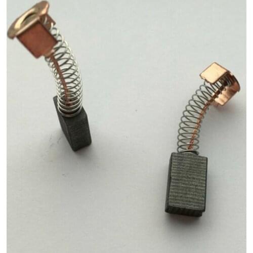 2pcs Angle Grinder Carbon Brush Replacement 12mm X 8mm X 5mm Durable Power Tools Components High Quality