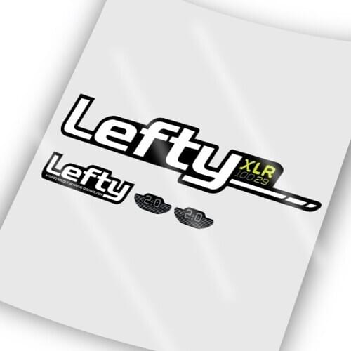 2016 Lefty Xlr 100-29 Mountain Bike Fork Stickers MTB Speed Down Mountain Latest Front Fork Decals