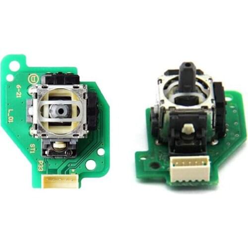 Right Left Analog Joystick Thumb Stick Repair Part Sensor Module with PCB Board For Nintend Wii U Gamepad WiiU Pad Controller